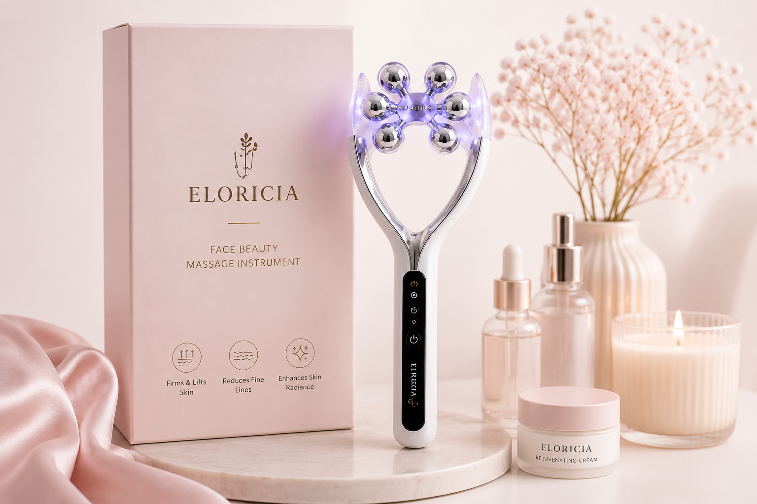 Eloricia Red Light Facial Massager